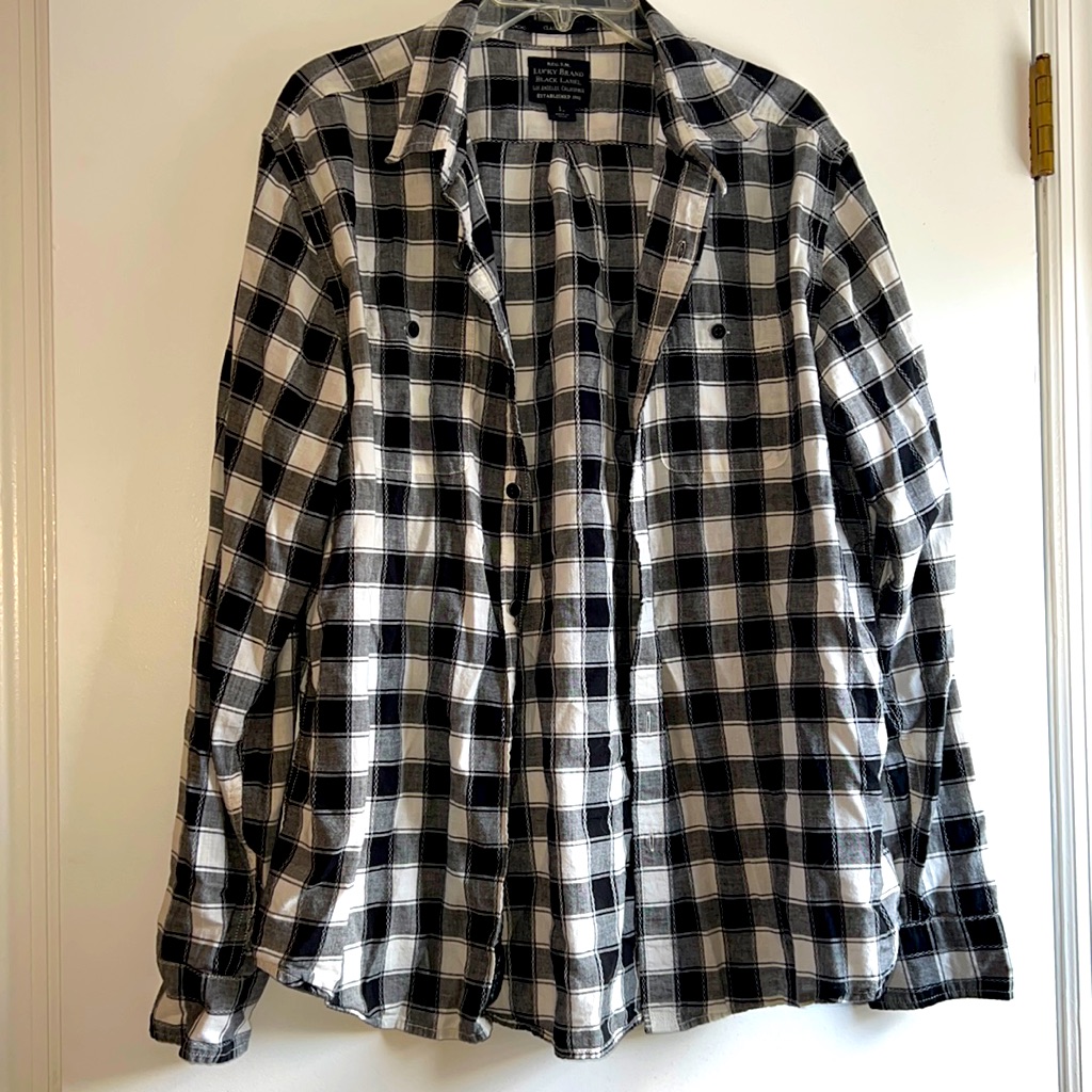 Lucky Brand Black Label Button Down